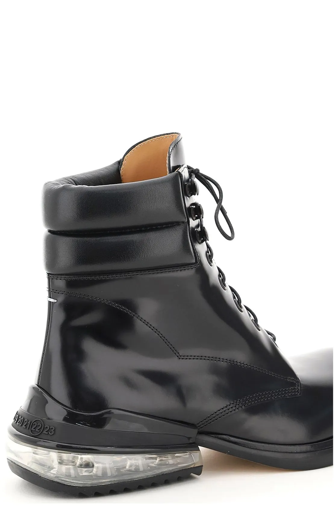 Maison Margiela Airbag Heel Lace-Up Boots