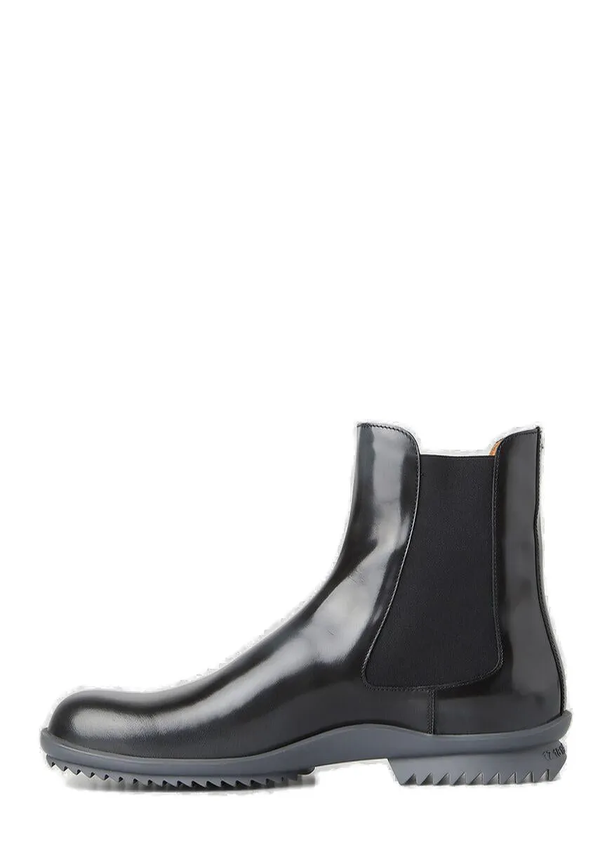 Maison Margiela Brushed Slip-On Chelsea Boots