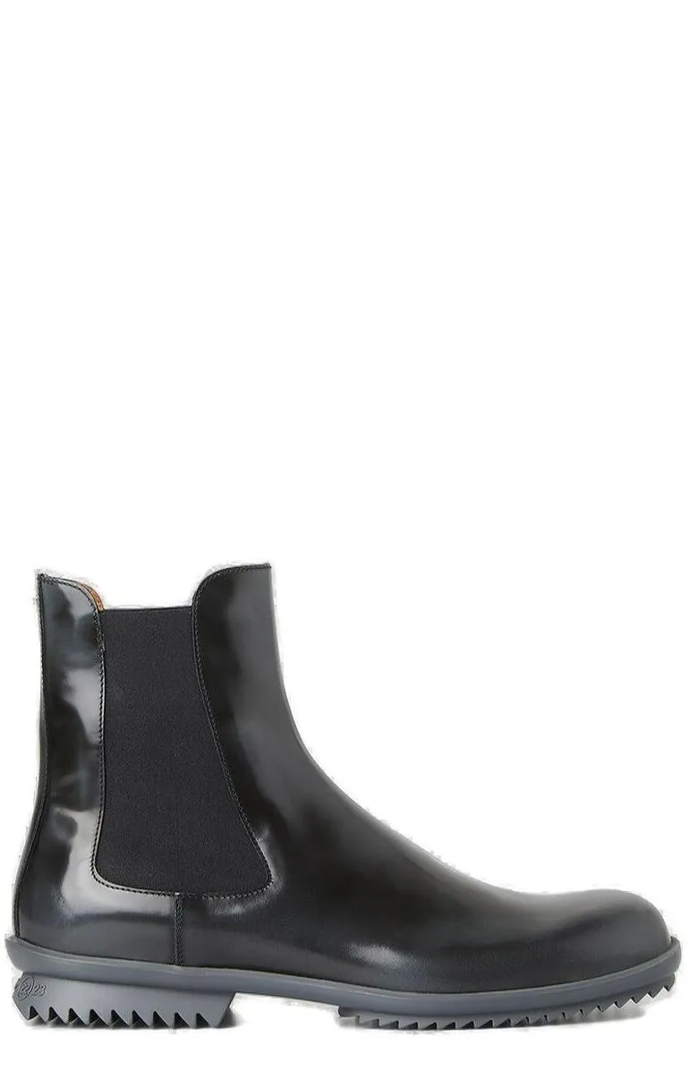 Maison Margiela Brushed Slip-On Chelsea Boots