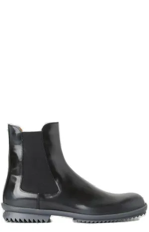 Maison Margiela Brushed Slip-On Chelsea Boots