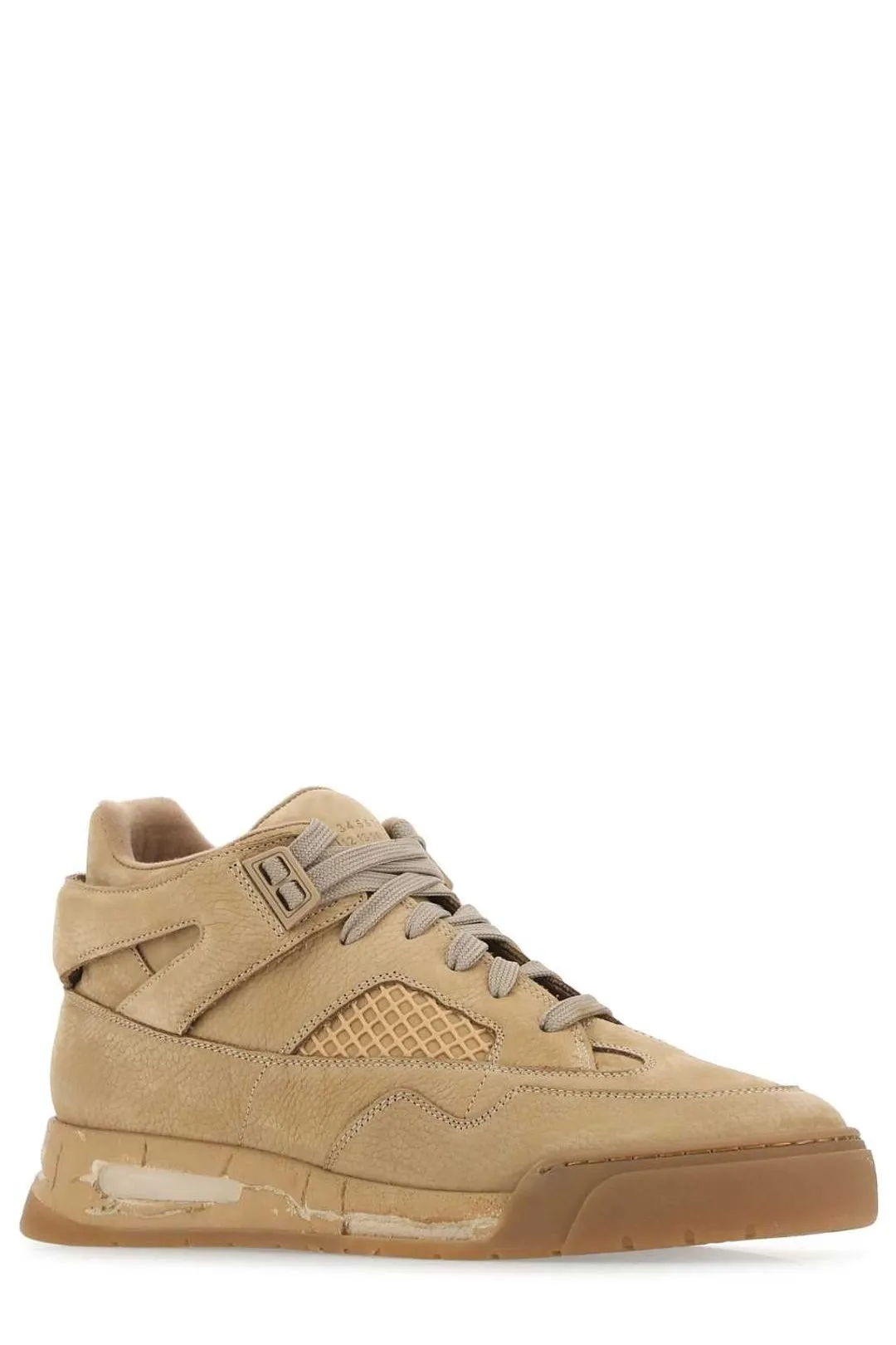 Maison Margiela Mesh Panel Low-Top Sneakers
