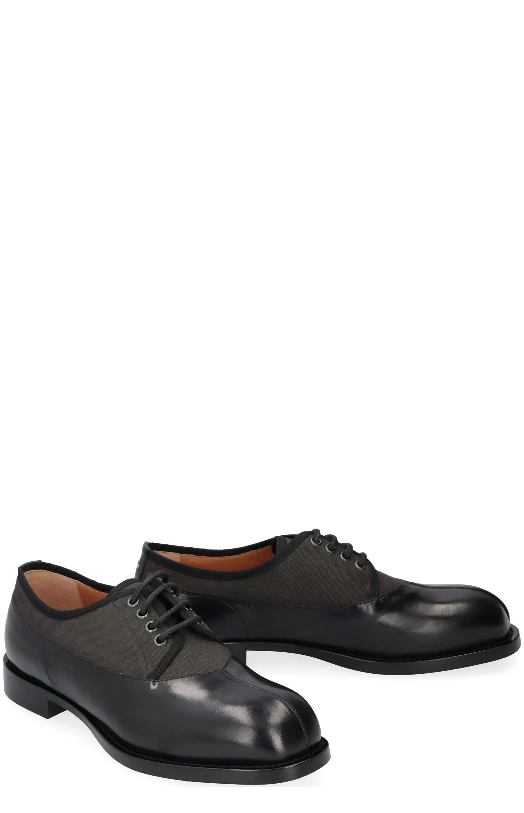Maison Margiela Panelled Lace-Up Shoes