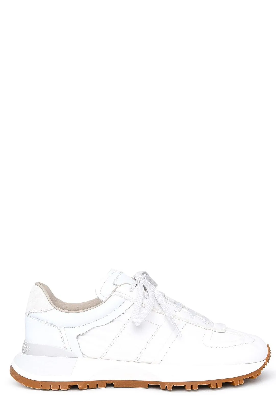Maison Margiela Panelled Lace-Up Sneakers