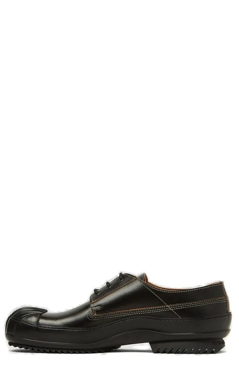 Maison Margiela Ridged-Toe Derby Shoes