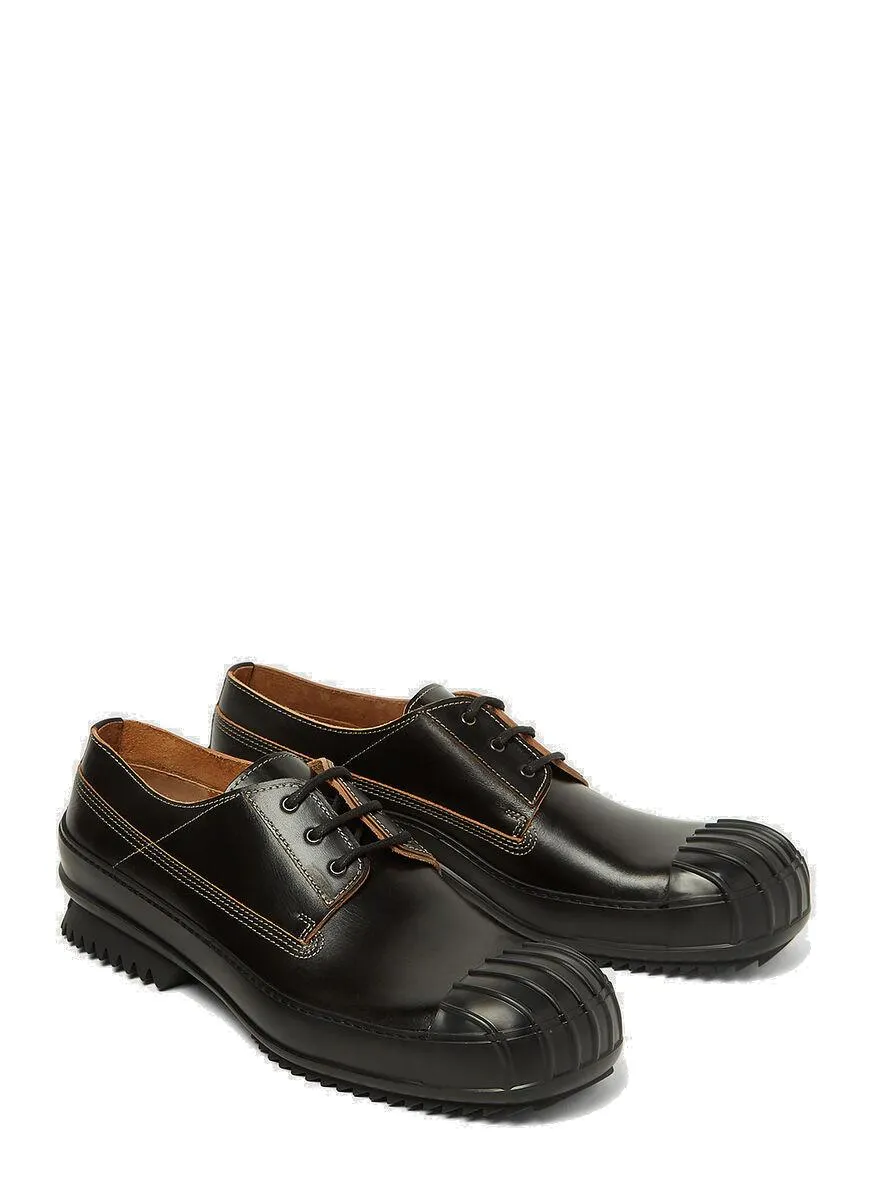 Maison Margiela Ridged-Toe Derby Shoes