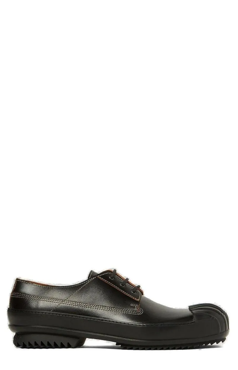 Maison Margiela Ridged-Toe Derby Shoes
