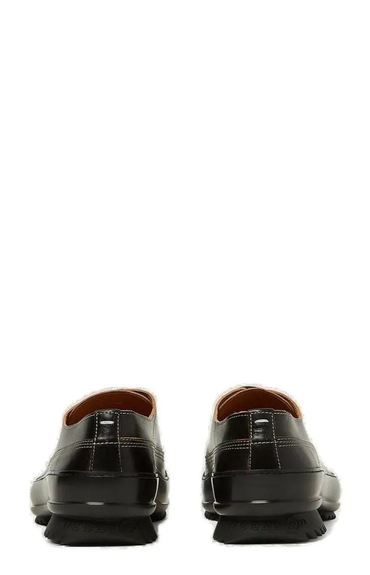 Maison Margiela Ridged-Toe Derby Shoes