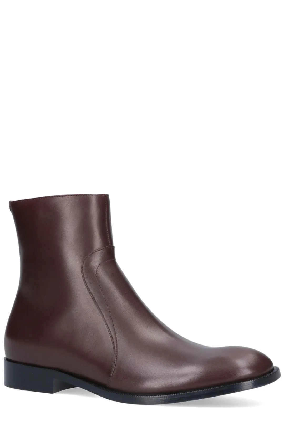 Maison Margiela Round Toe Ankle Boots