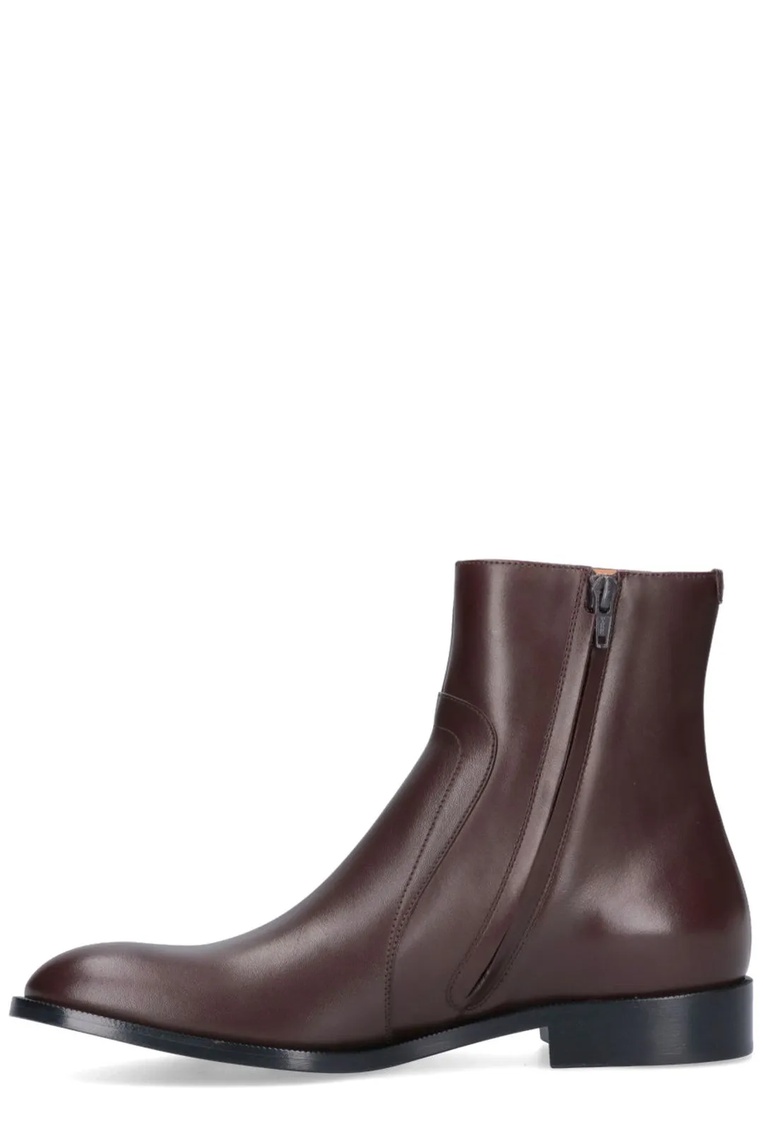 Maison Margiela Round Toe Ankle Boots