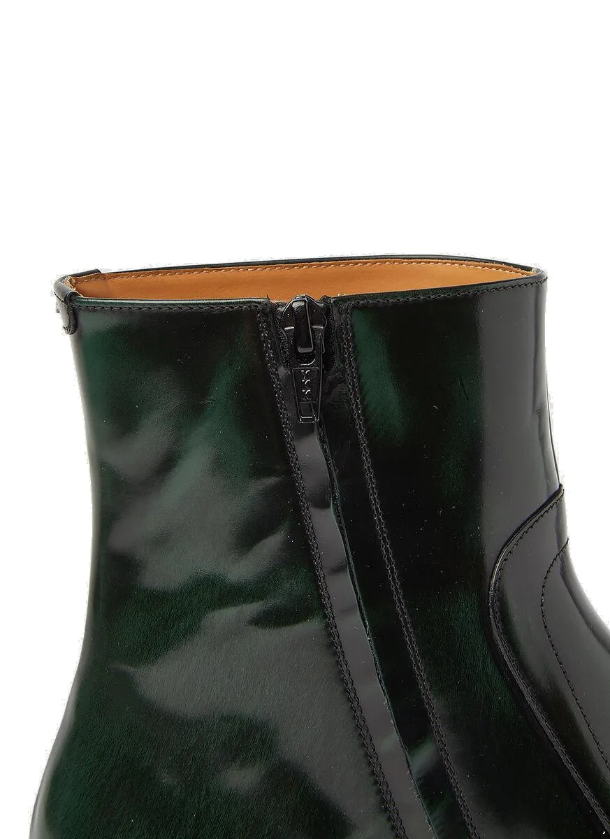 Maison Margiela Round-Toe Ankle Boots