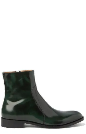 Maison Margiela Round-Toe Ankle Boots