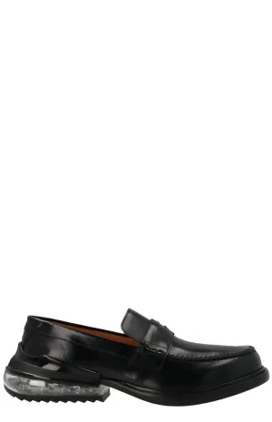 Maison Margiela Sheer-Sole Number Embossed Loafers