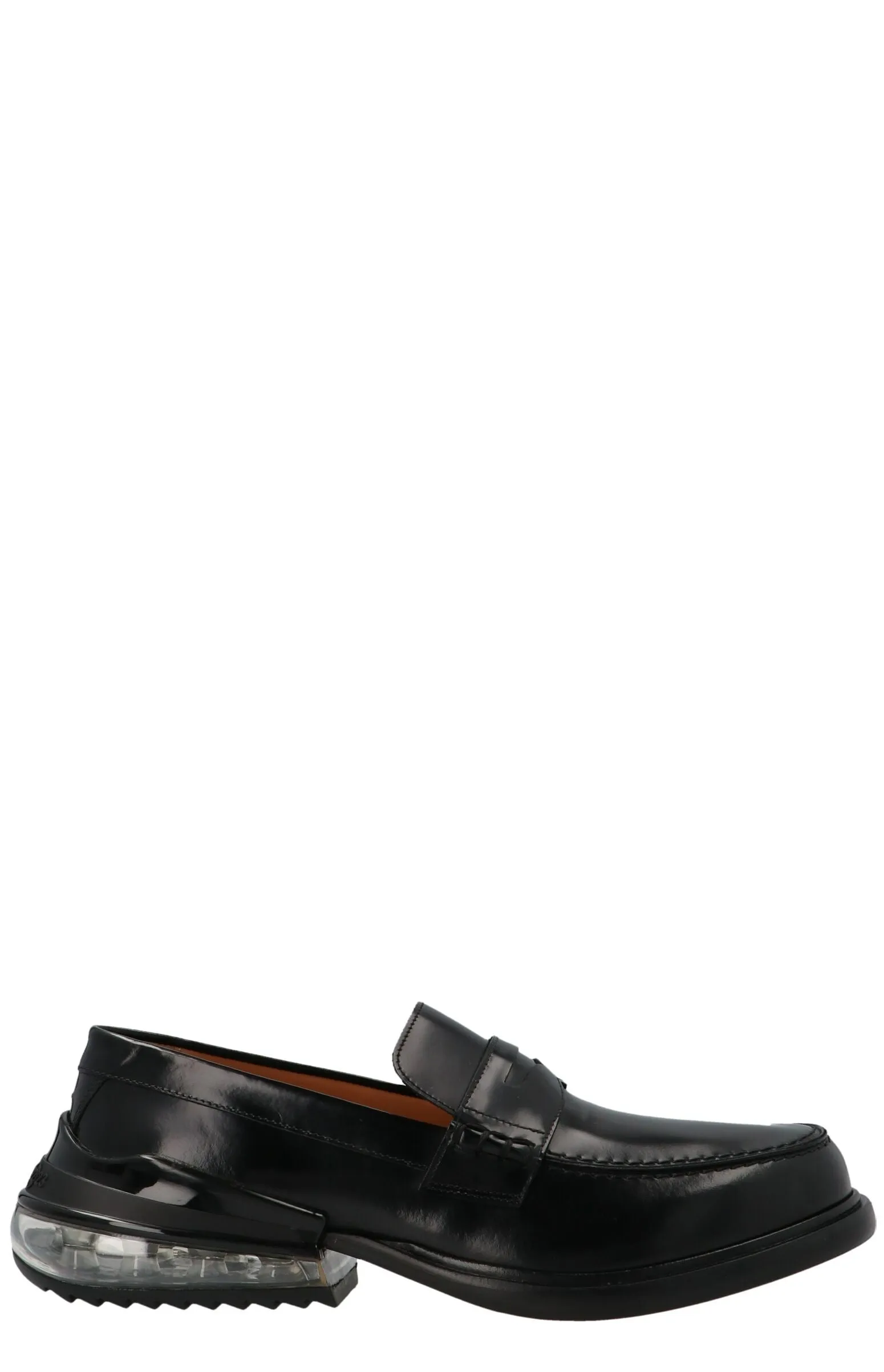Maison Margiela Sheer-Sole Number Embossed Loafers