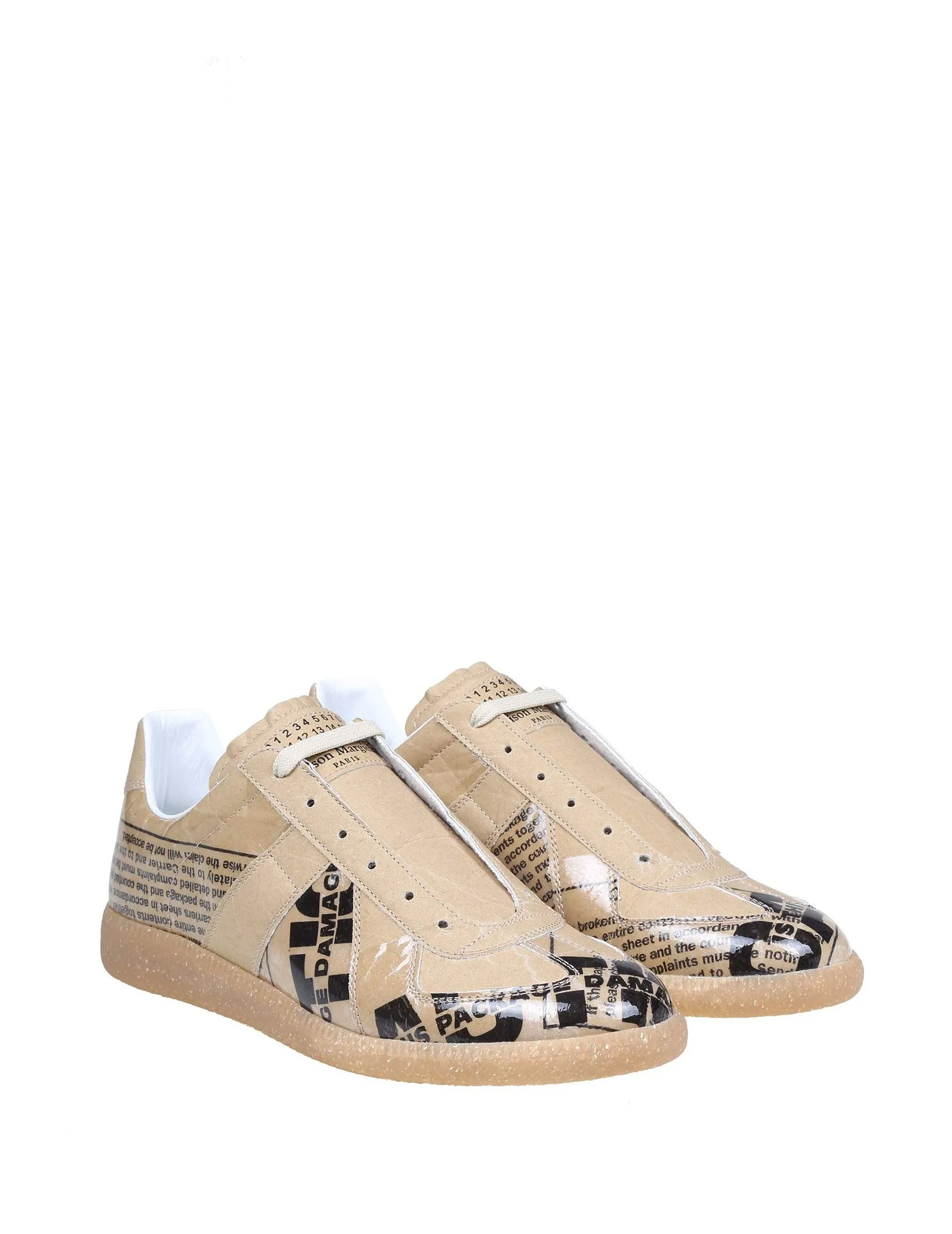 Maison Margiela Taped Replica Lace-Up Sneakers