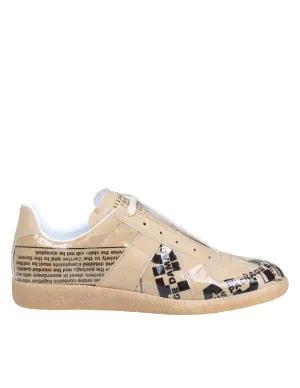 Maison Margiela Taped Replica Lace-Up Sneakers