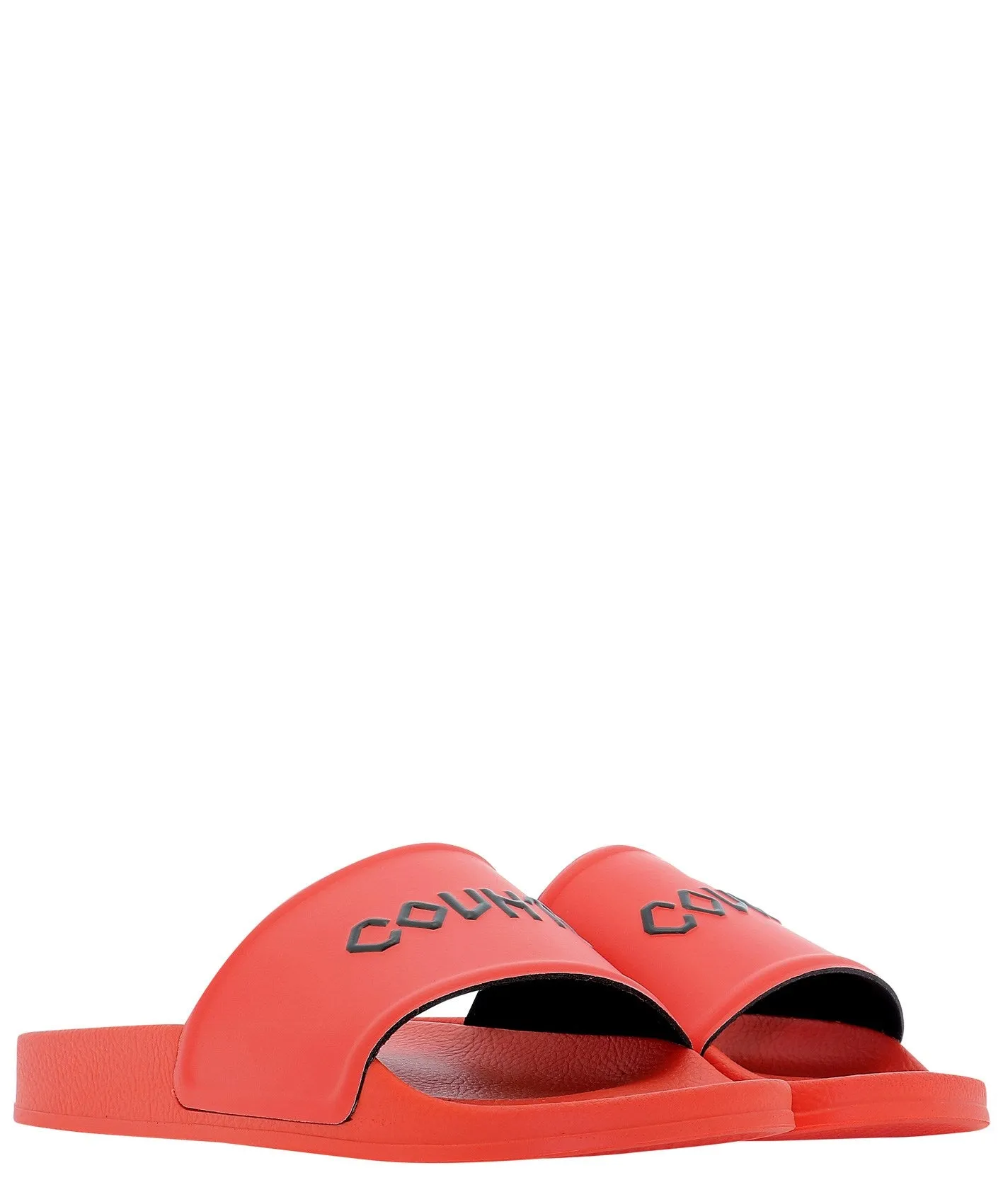 Marcelo Burlon County Of Milan Logo Printed Slides