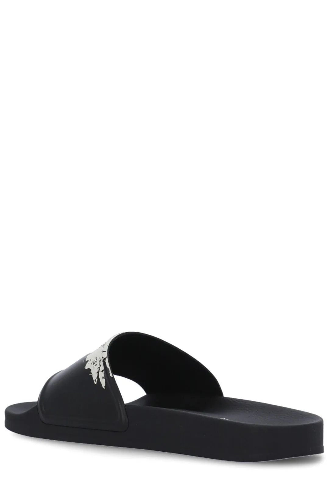 Marcelo Burlon County Of Milan Wings Print Open Toe Slides