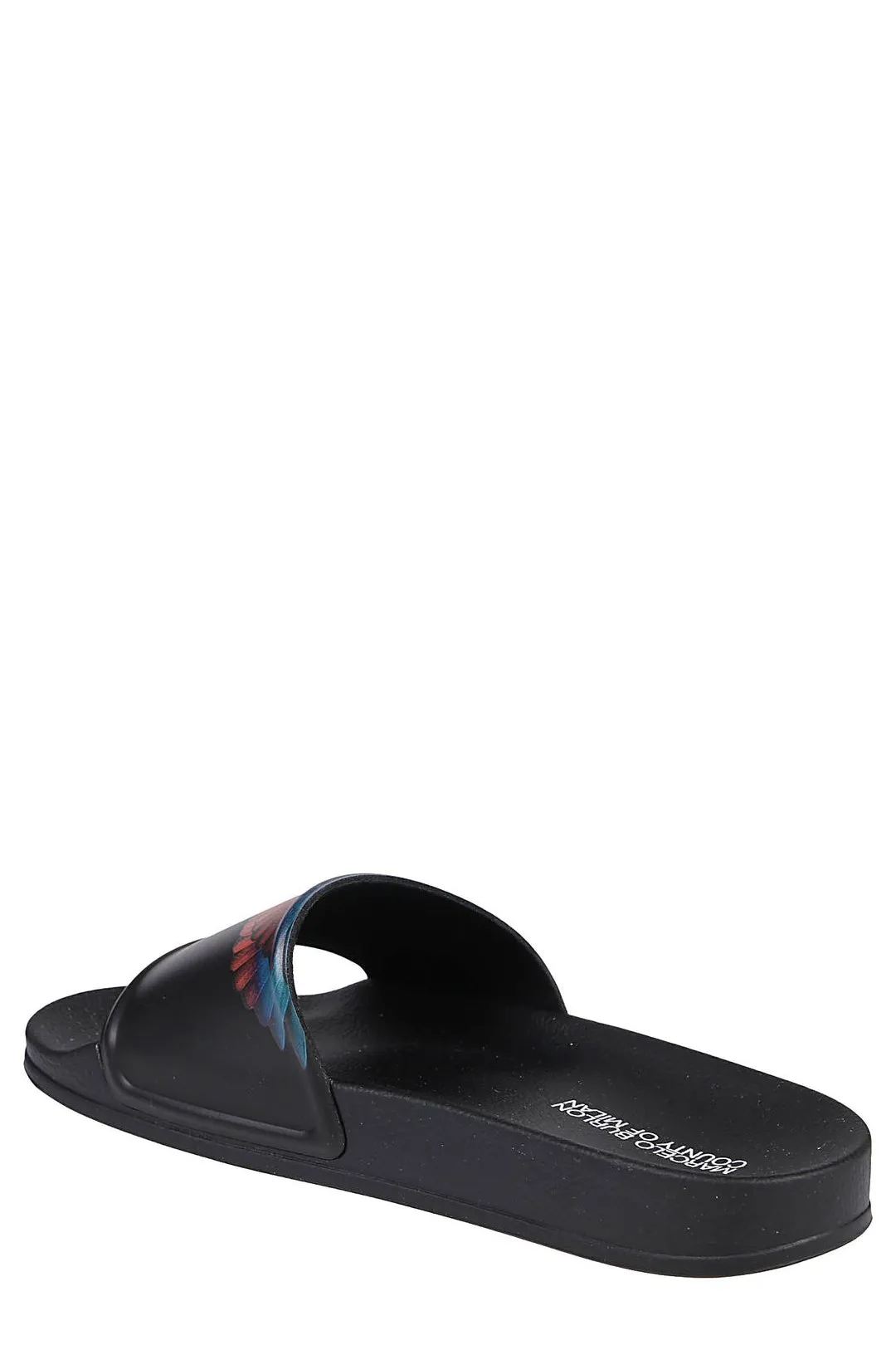 Marcelo Burlon County Of Milan Wings Printed Sliders