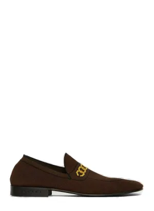 Marni Jacquard Knit Moccasins