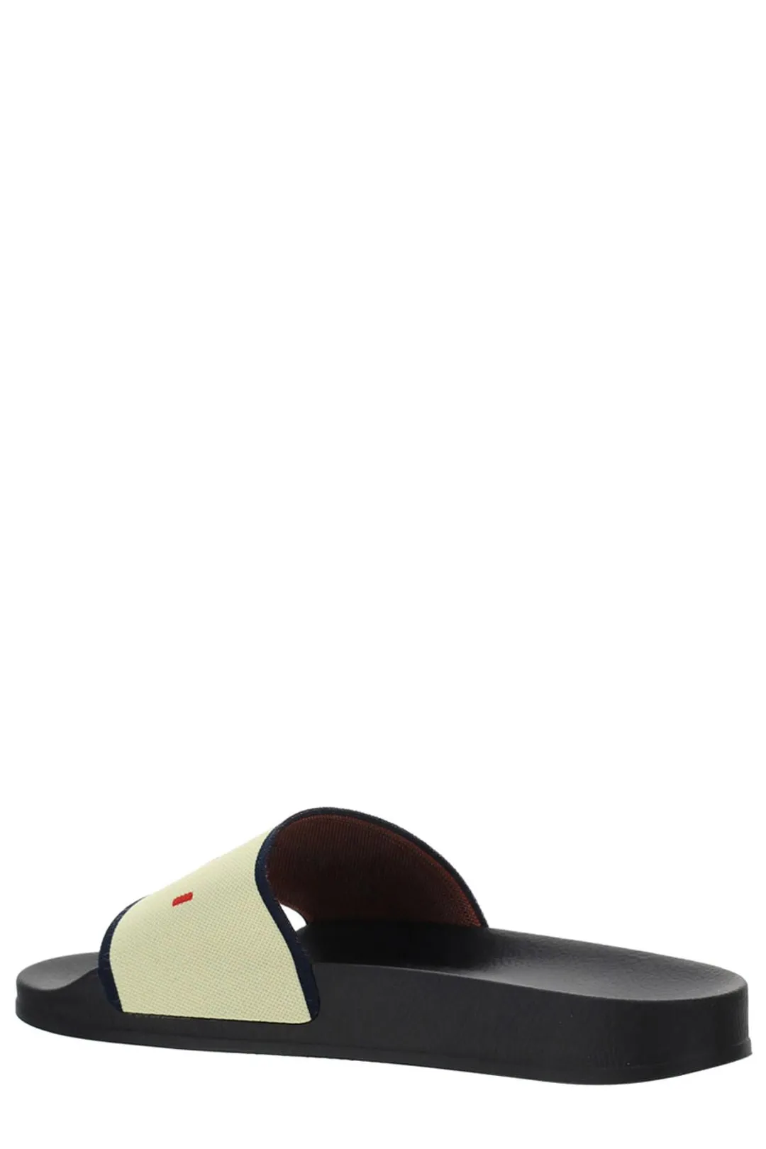 Marni Logo Embroidered Slides