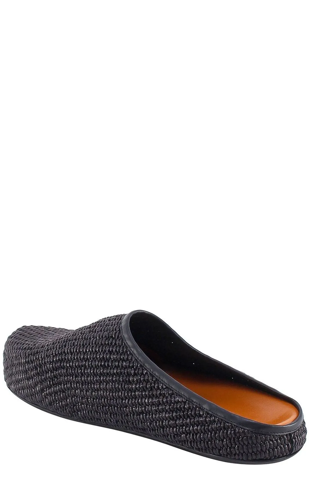 Marni Sabot Logo Embroidered Mules