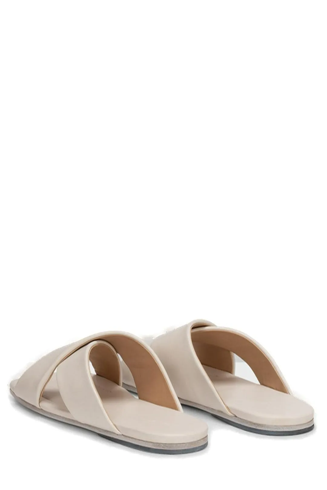 Marsll Crossover Strap Slip-On Sandals