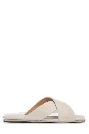 Marsll Crossover Strap Slip-On Sandals