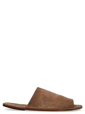 Marsll Distressed Flat Sole Slides