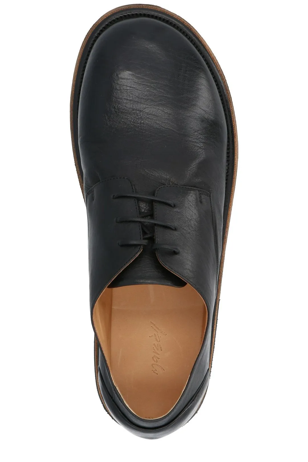Marsll Round Toe Lace-Up Shoes
