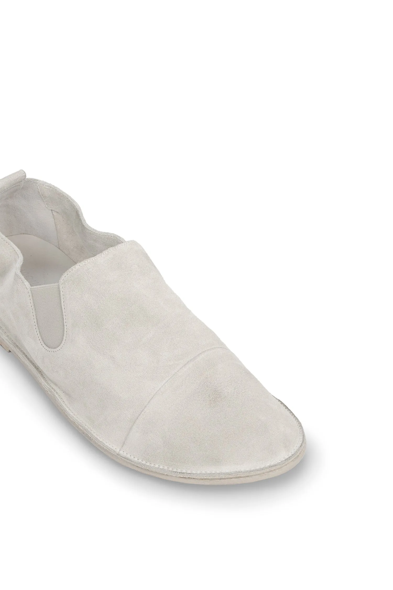 Marsll Round Toe Slip On Loafers