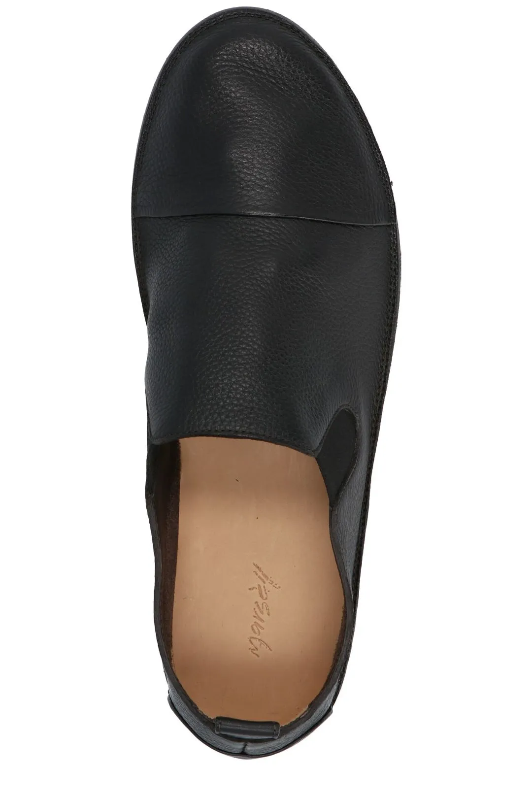 Marsll Round Toe Slip On Loafers
