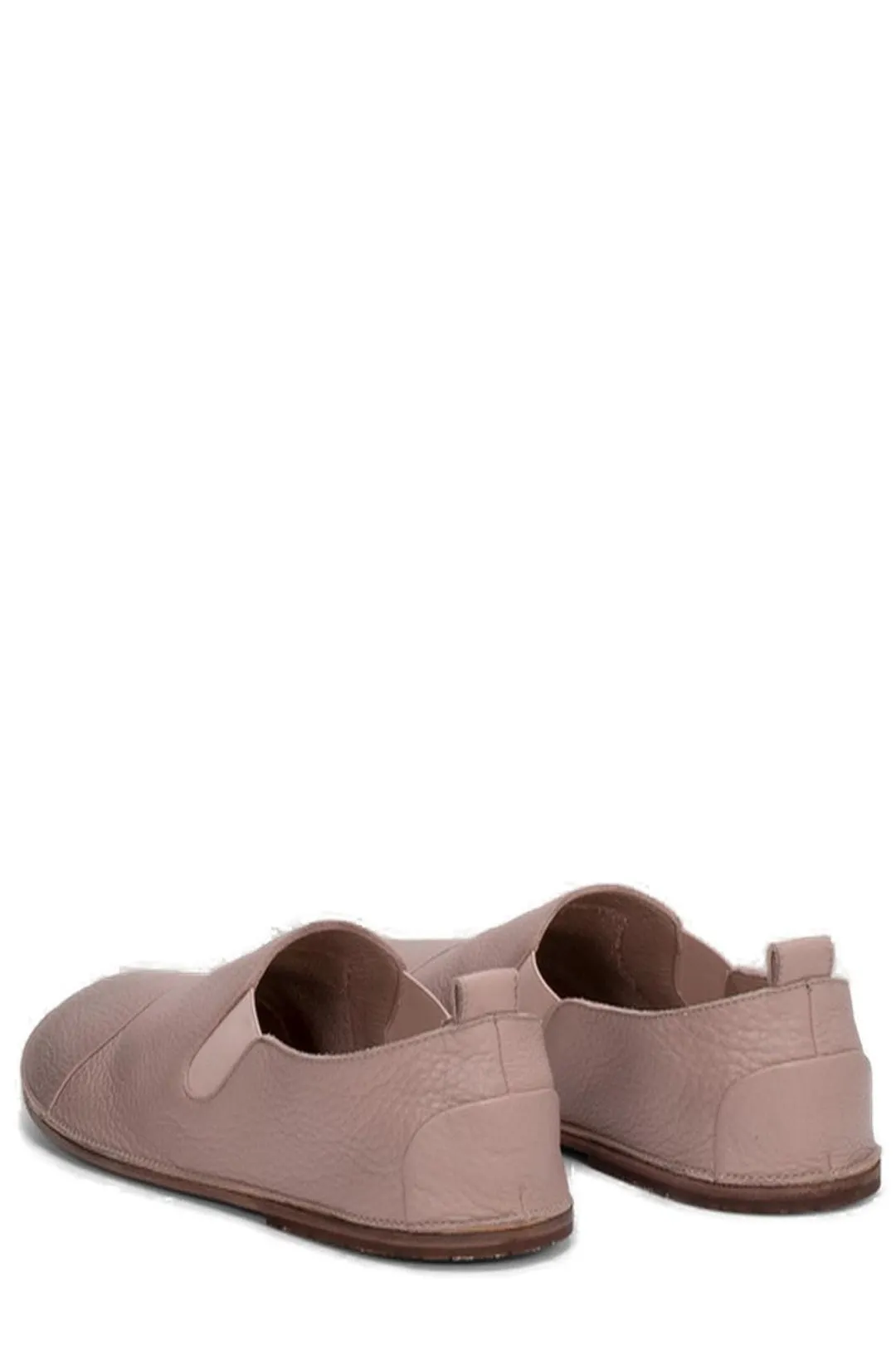Marsll Round Toe Slip On Loafers