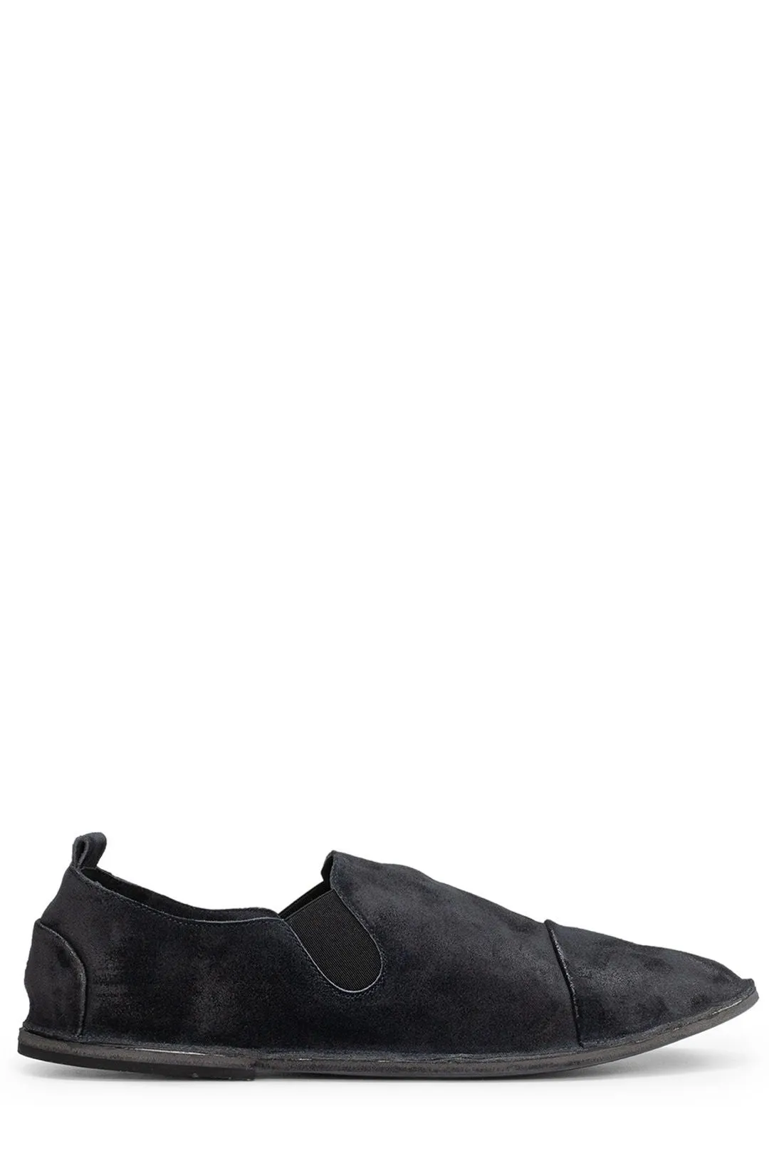 Marsll Round Toe Slip On Loafers
