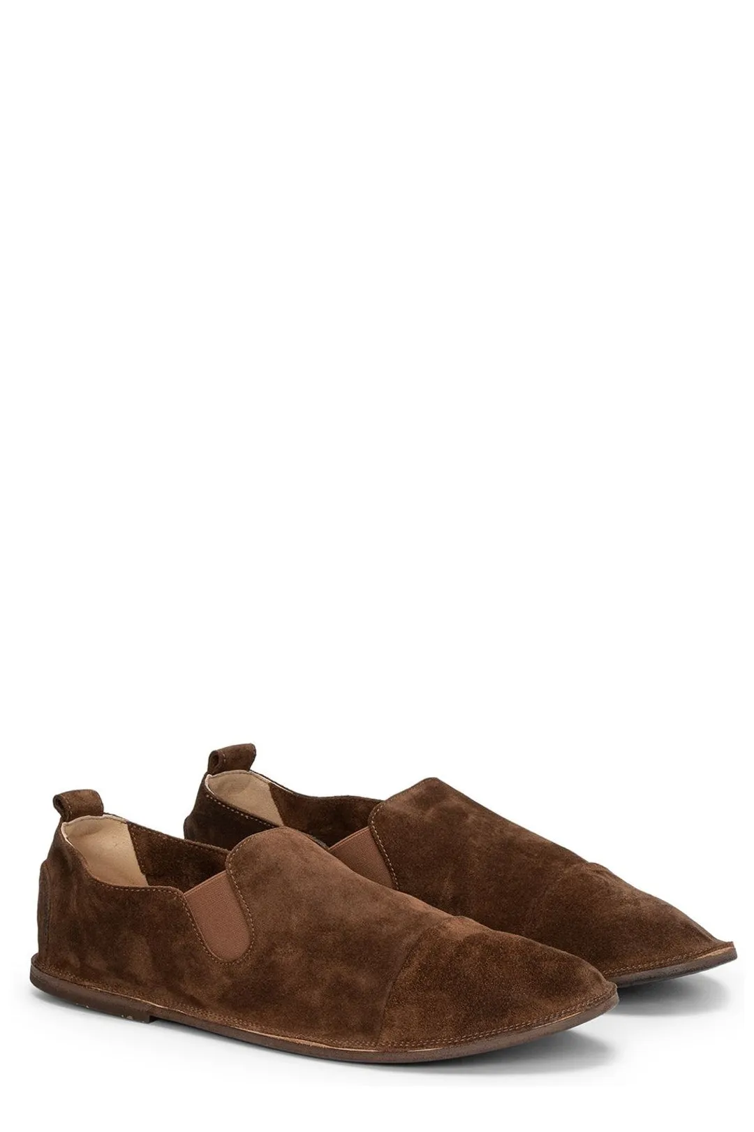 Marsll Round Toe Slip On Loafers