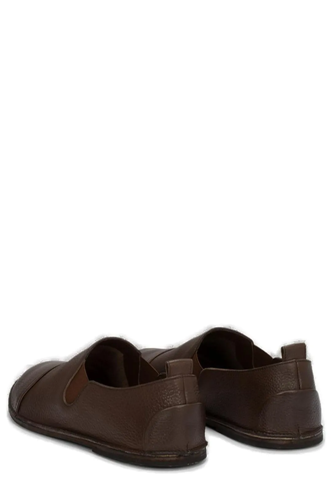Marsll Round Toe Slip-On Loafers
