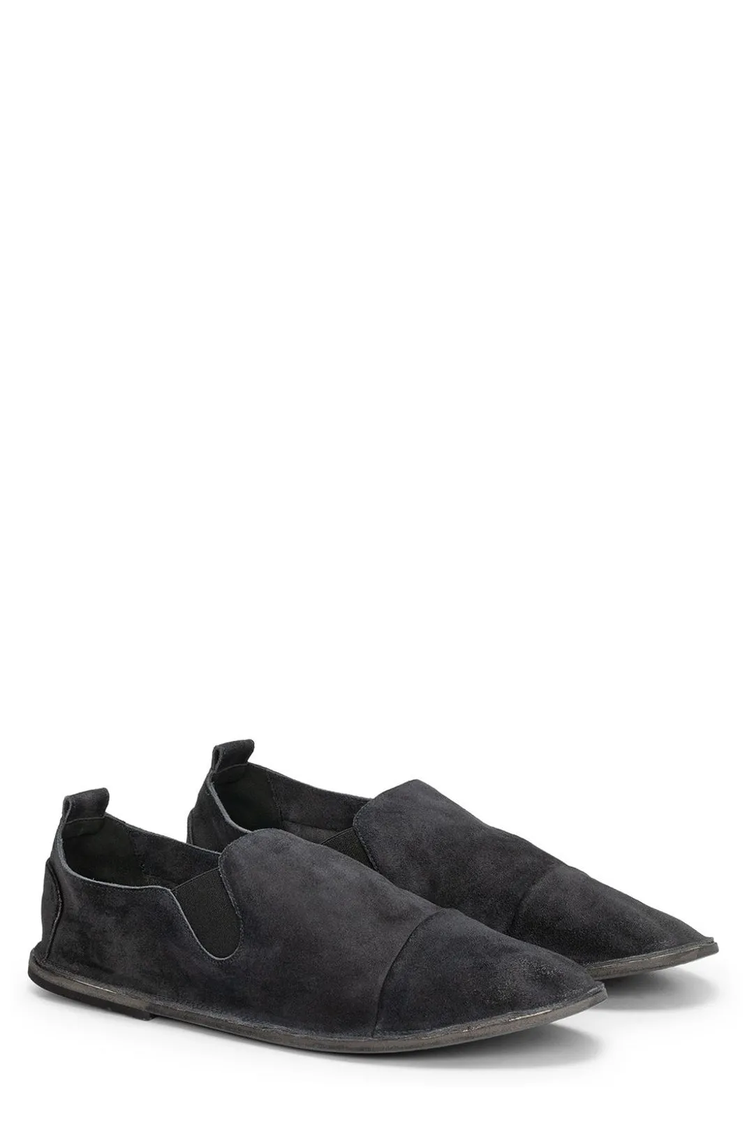 Marsll Round Toe Slip On Loafers