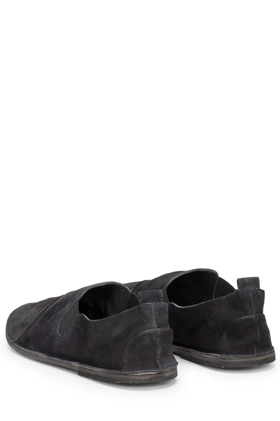 Marsll Round Toe Slip On Loafers