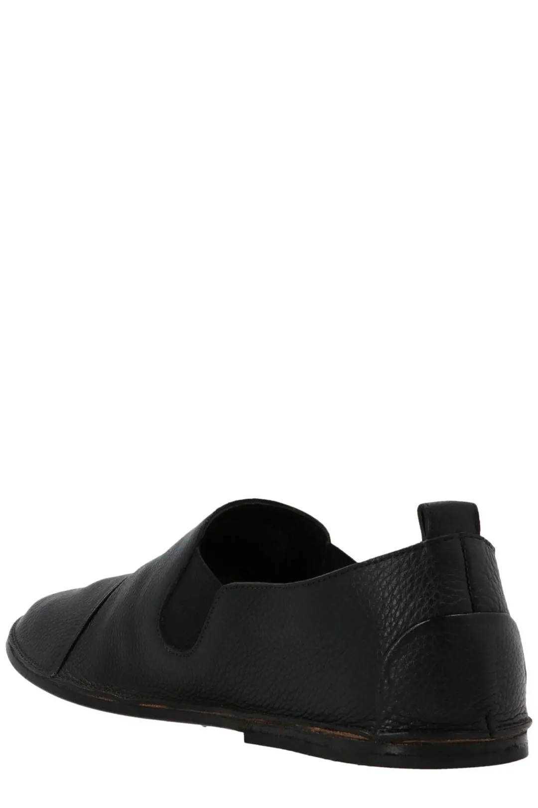 Marsll Round Toe Slip On Loafers