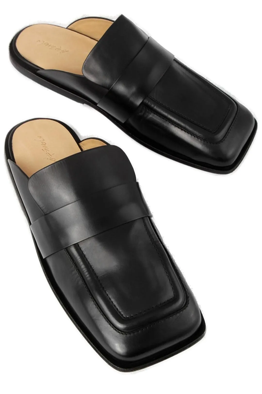 Marsll Square-Toe Mules