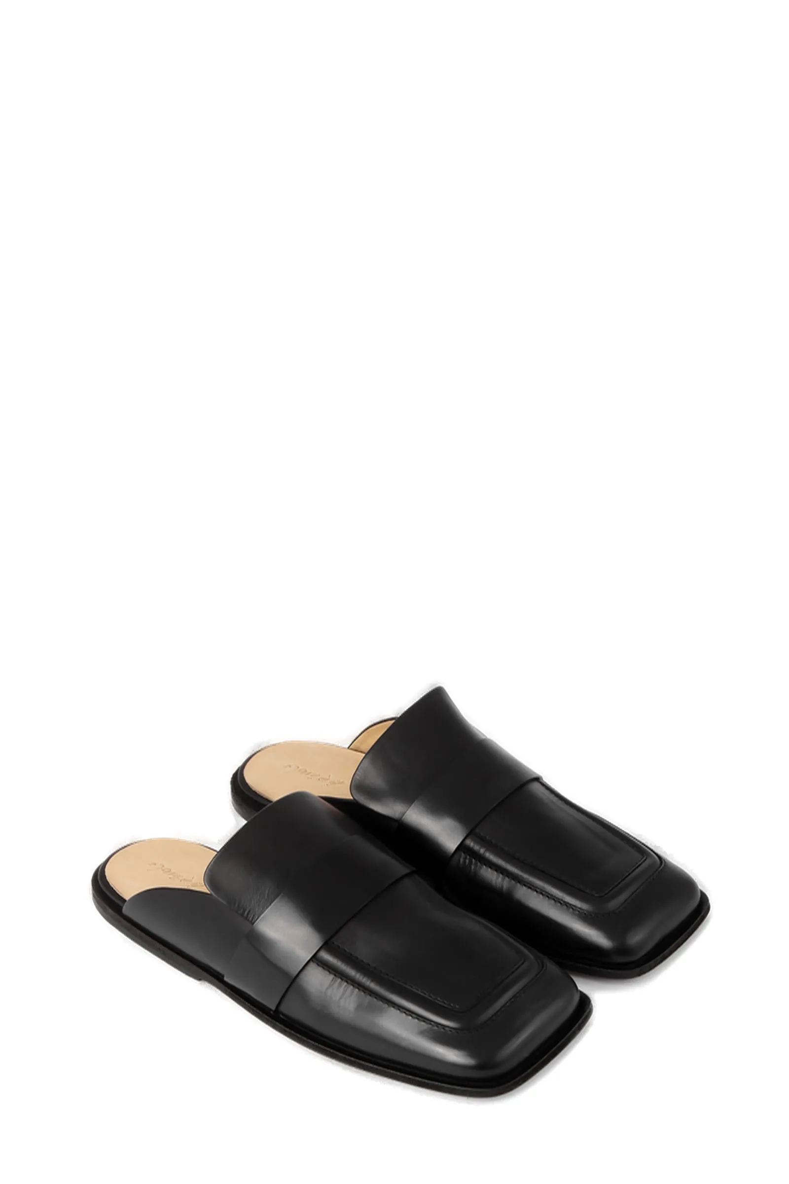 Marsll Square-Toe Mules