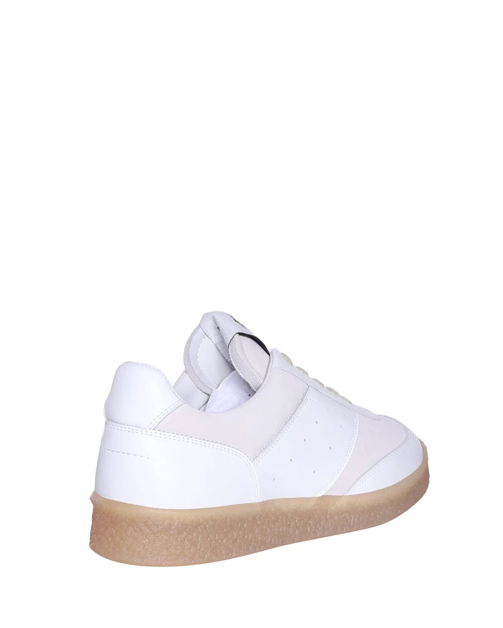 MM6 Maison Margiela Panelled Lace-Up Sneakers