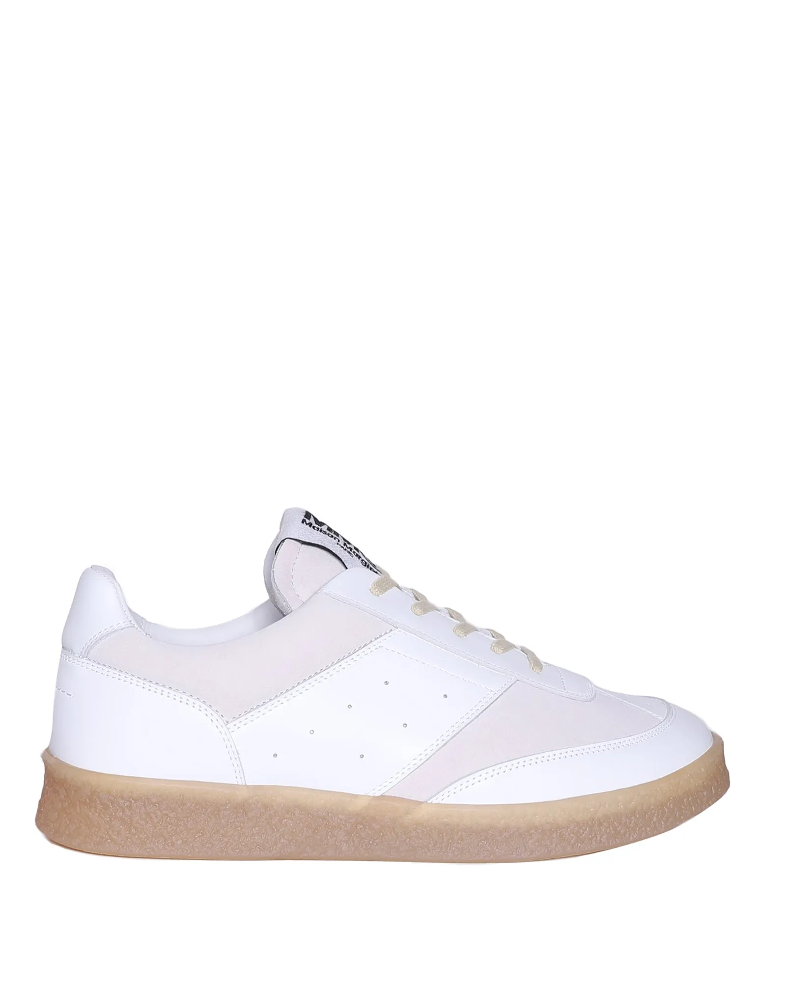MM6 Maison Margiela Panelled Lace-Up Sneakers