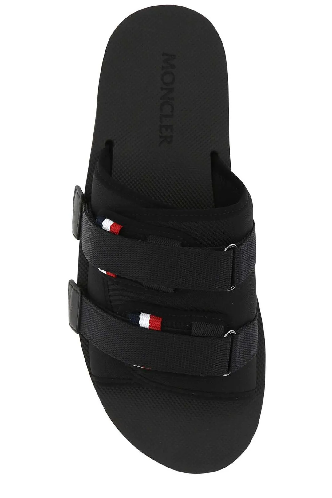 Moncler Logo Patch Slidework Sandals
