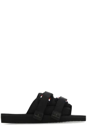 Moncler Logo Patch Slidework Sandals