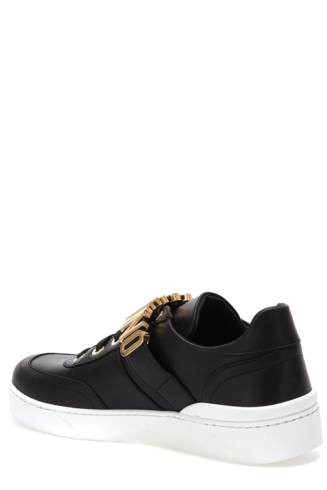 Moschino Lettering Logo Lace-Up Sneakers