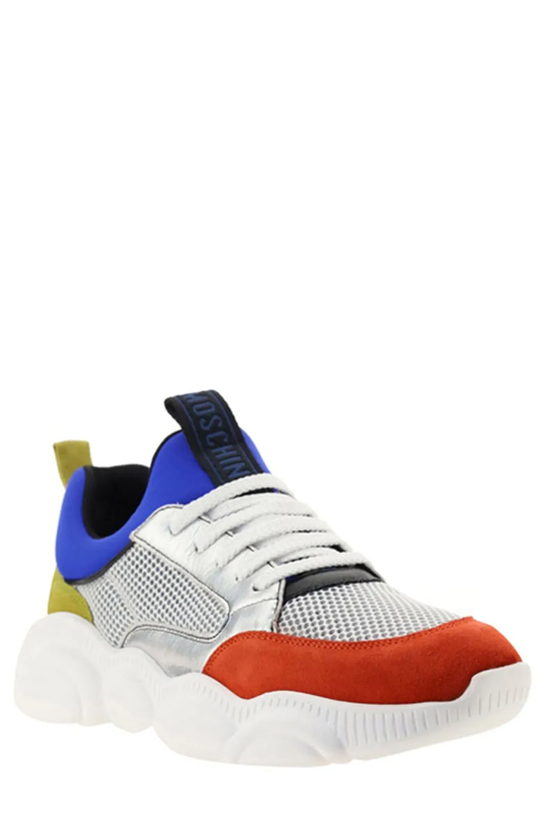 Moschino Logo Detailed Lace-Up Sneakers
