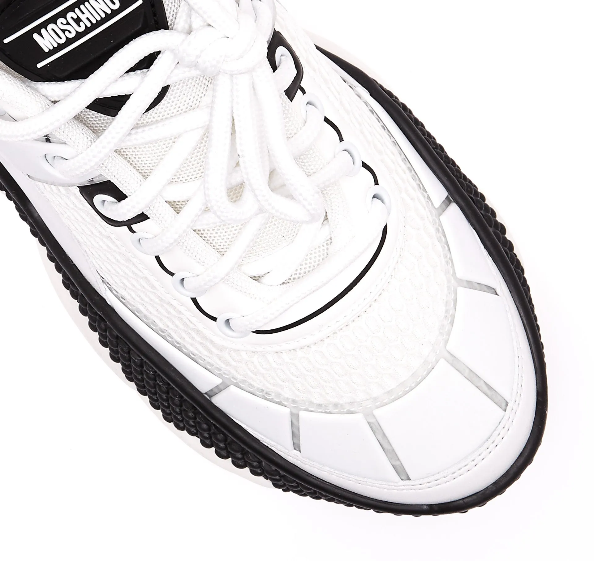 Moschino Mesh Bubble Teddy Sneakers