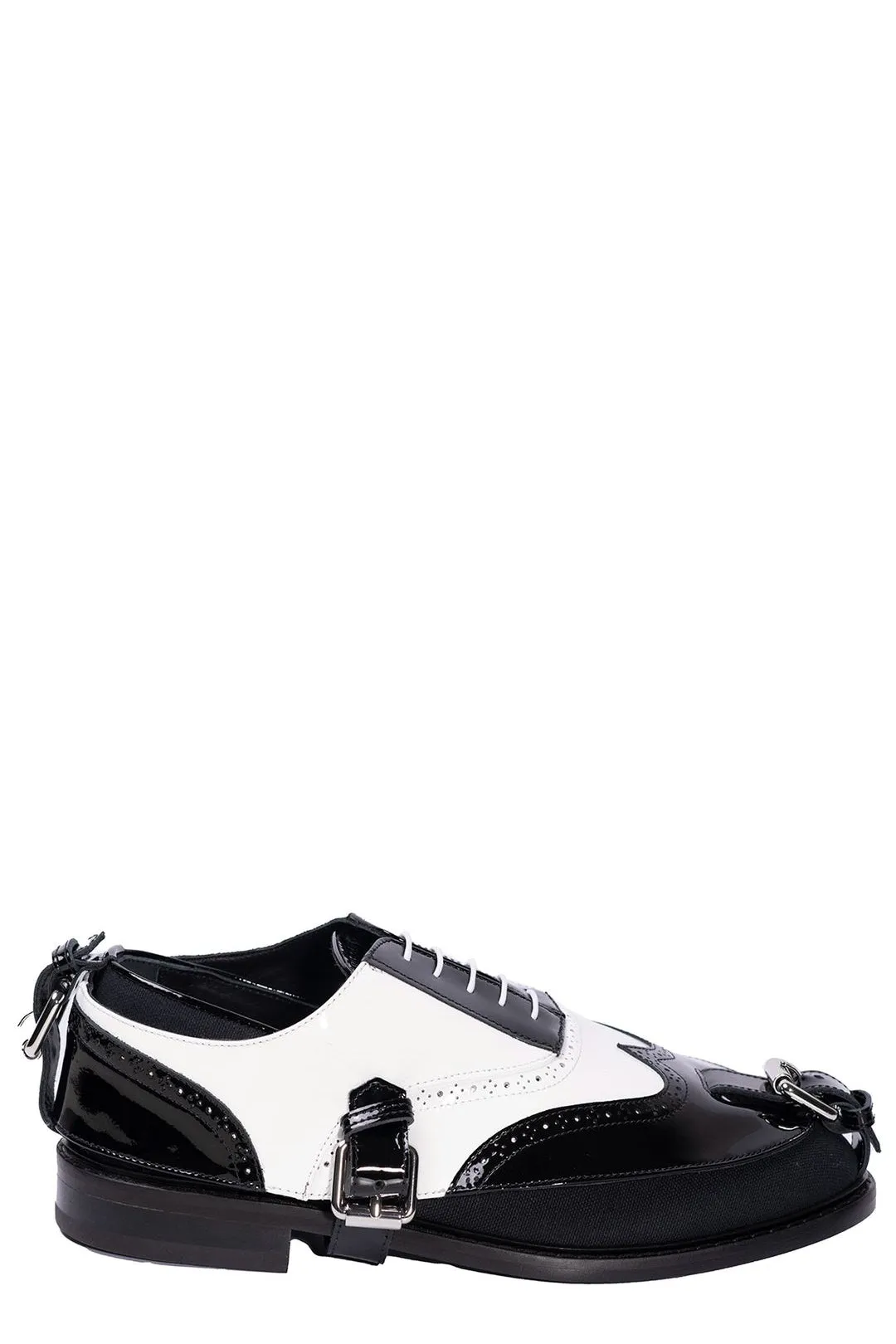 Moschino Two-Toned High Shine Brogues