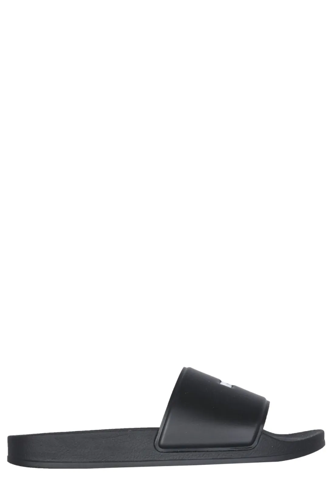 MSGM Logo Printed Flat Slides