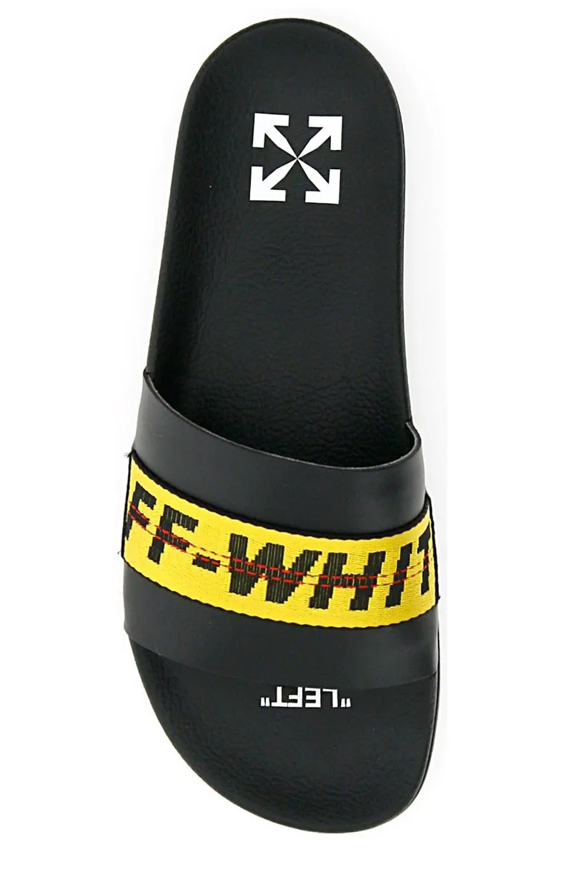 Off-White Industrial Band Slides